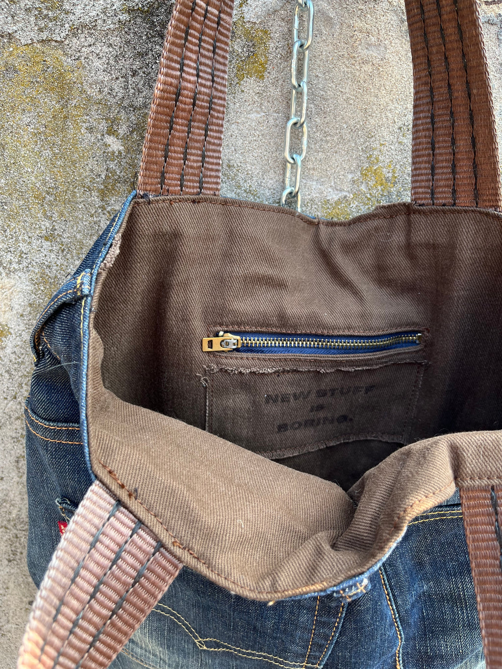 UPCYCLeD. Vertical Bag