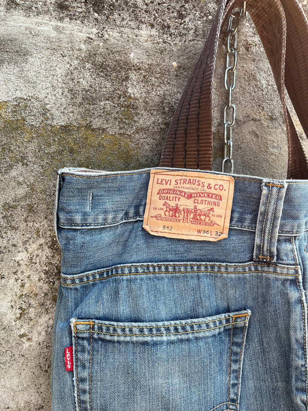 UPCYCLeD. Vertical Bag