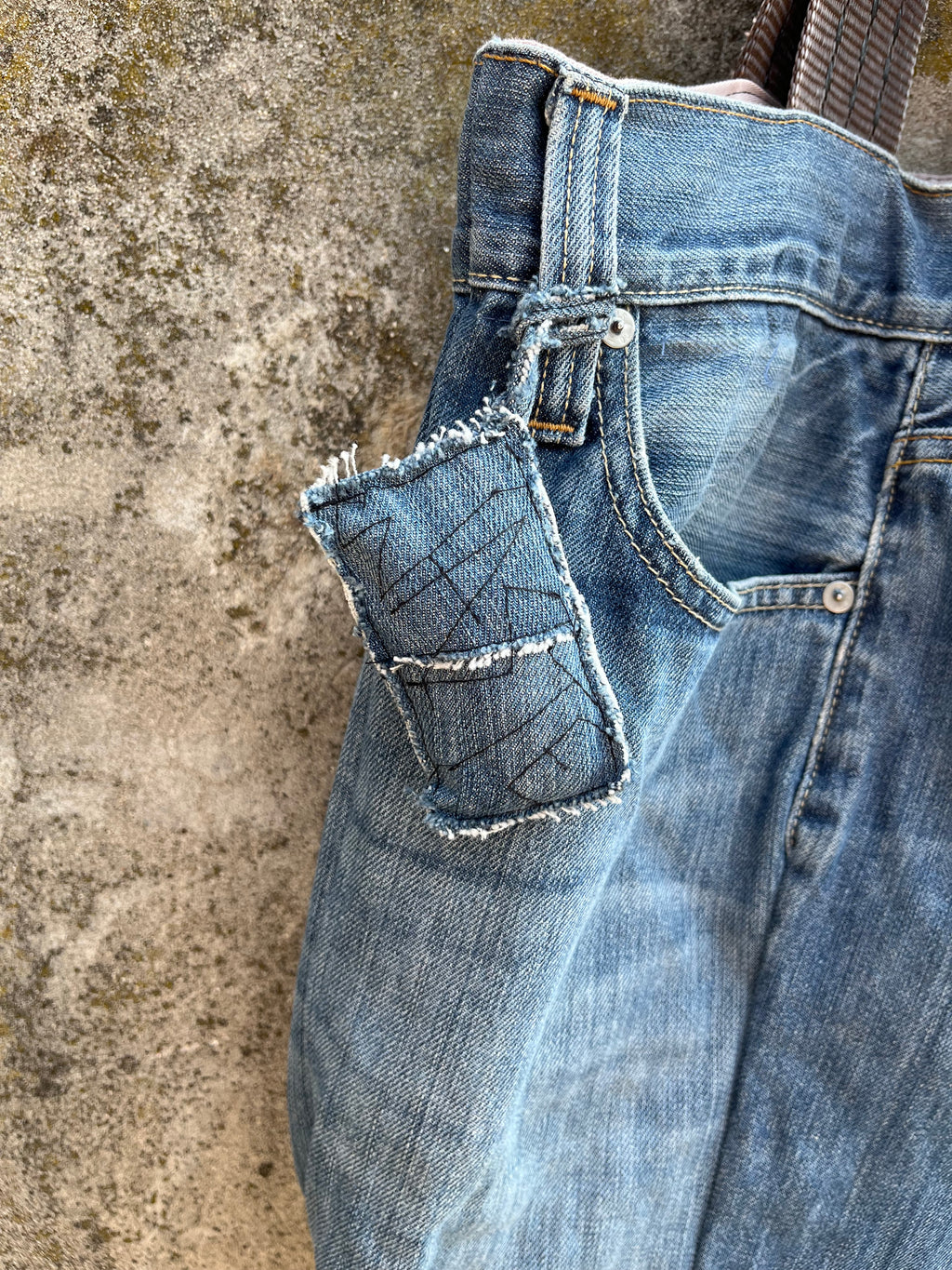 UPCYCLeD. Vertical Bag