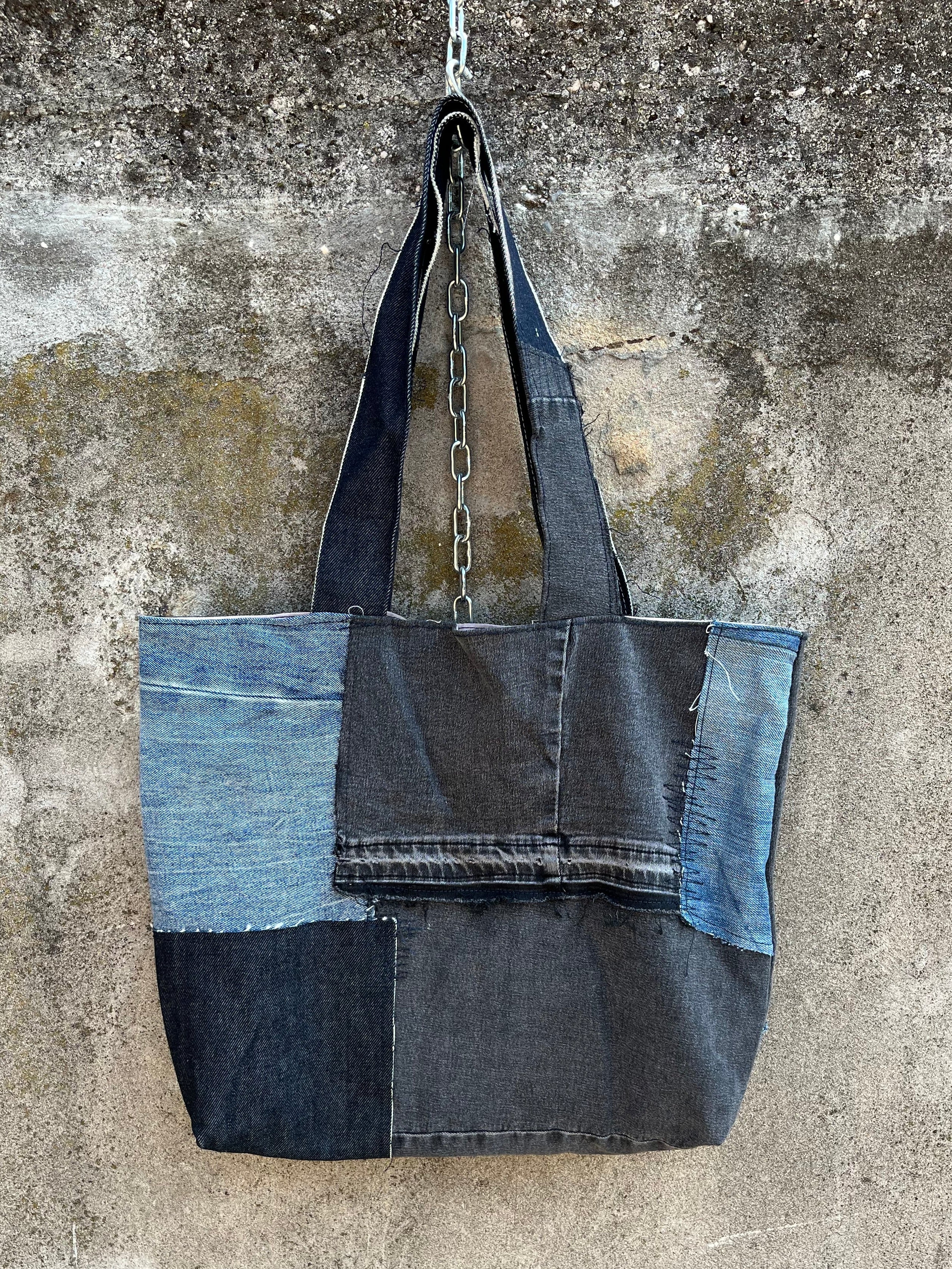 UPCYCLeD. Patchwork Shopper Bag