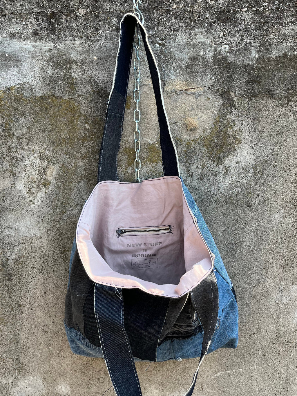 UPCYCLeD. Patchwork Shopper Bag