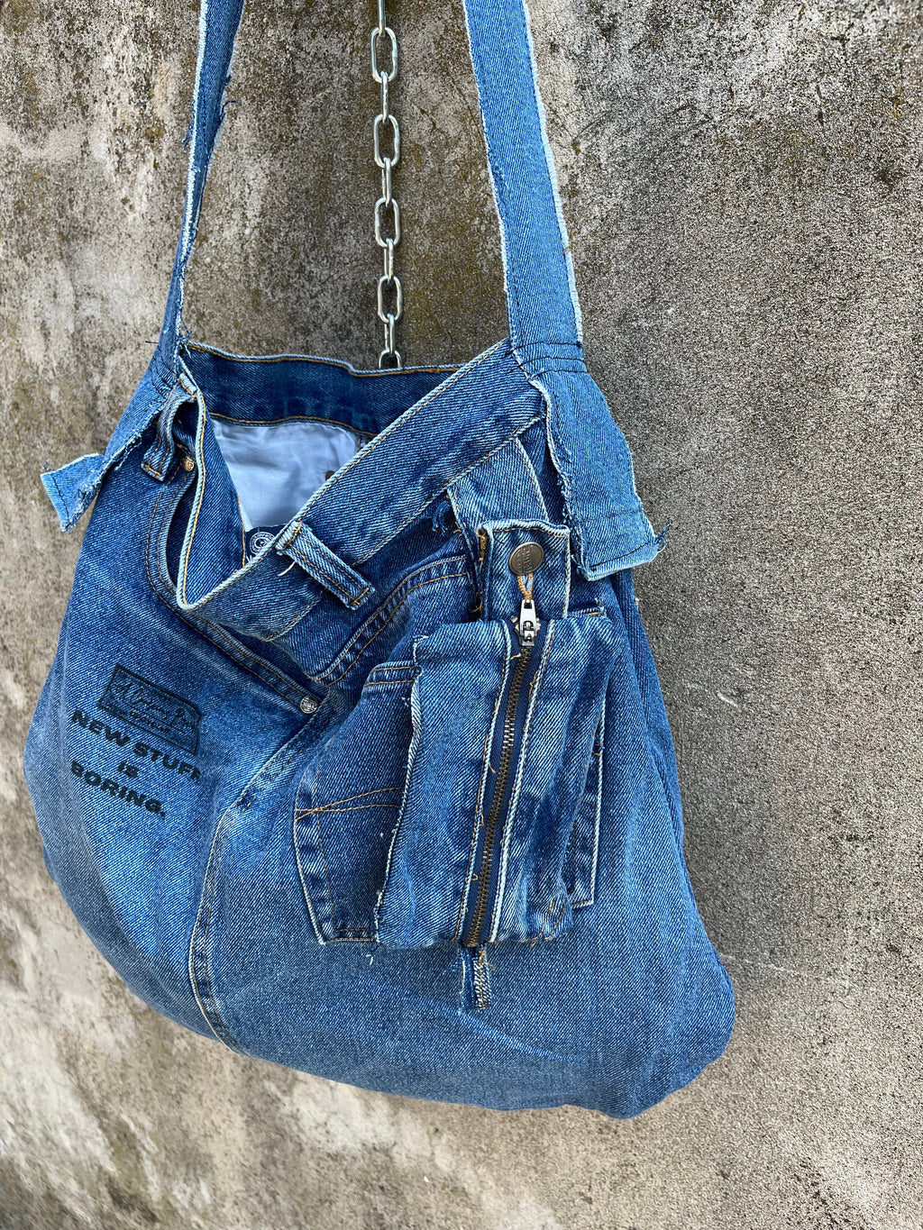 UPCYCLeD. Vertical Bag