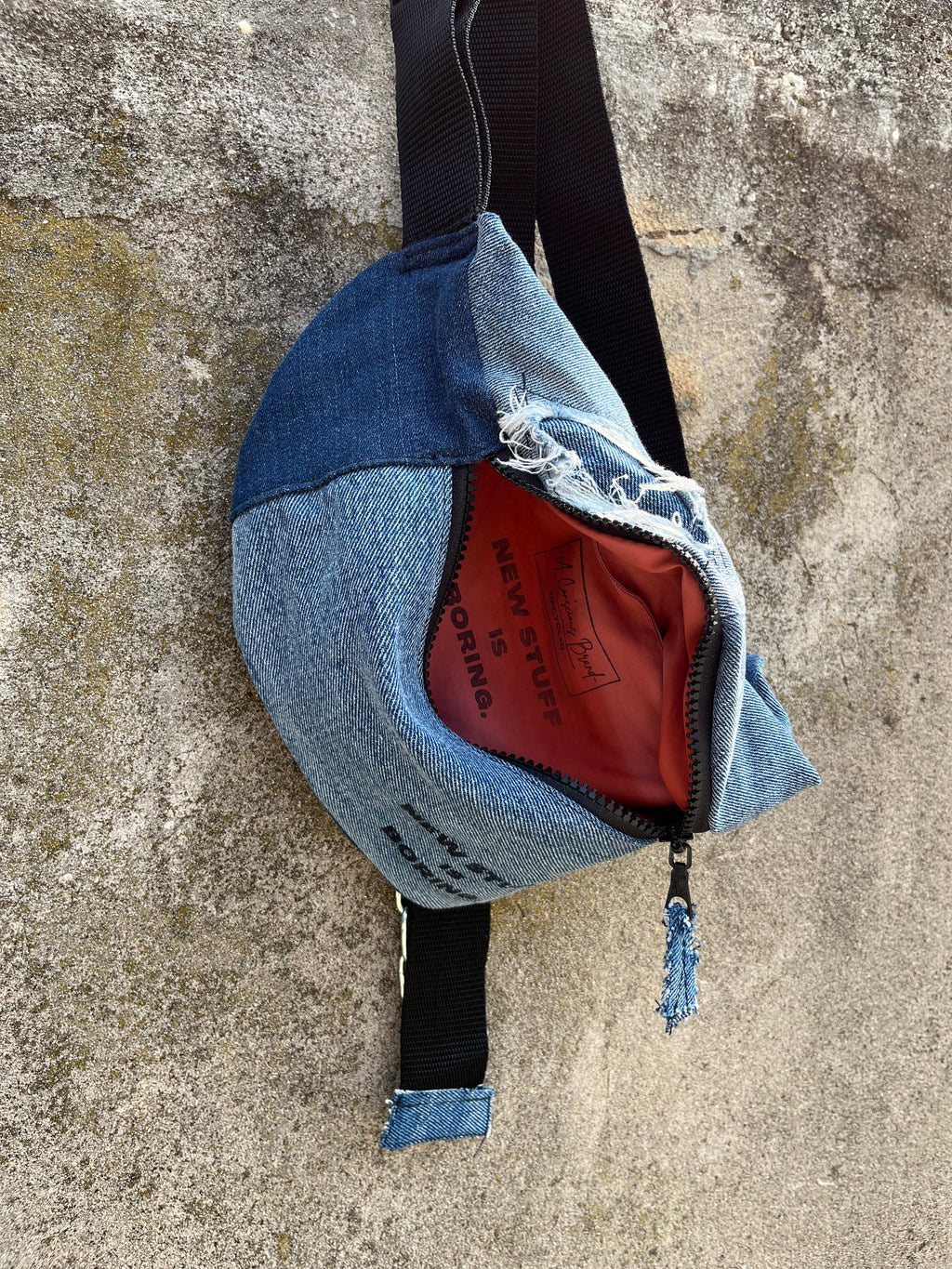 UPCYCLeD. Patchwork Belt Bag