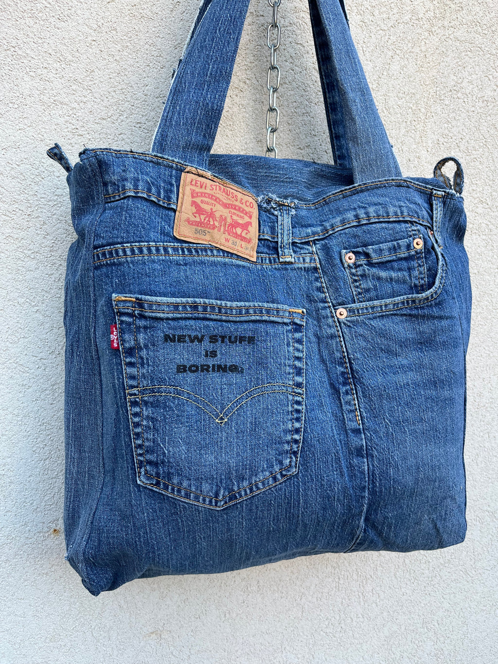 UPCYCLeD. Denim Bag