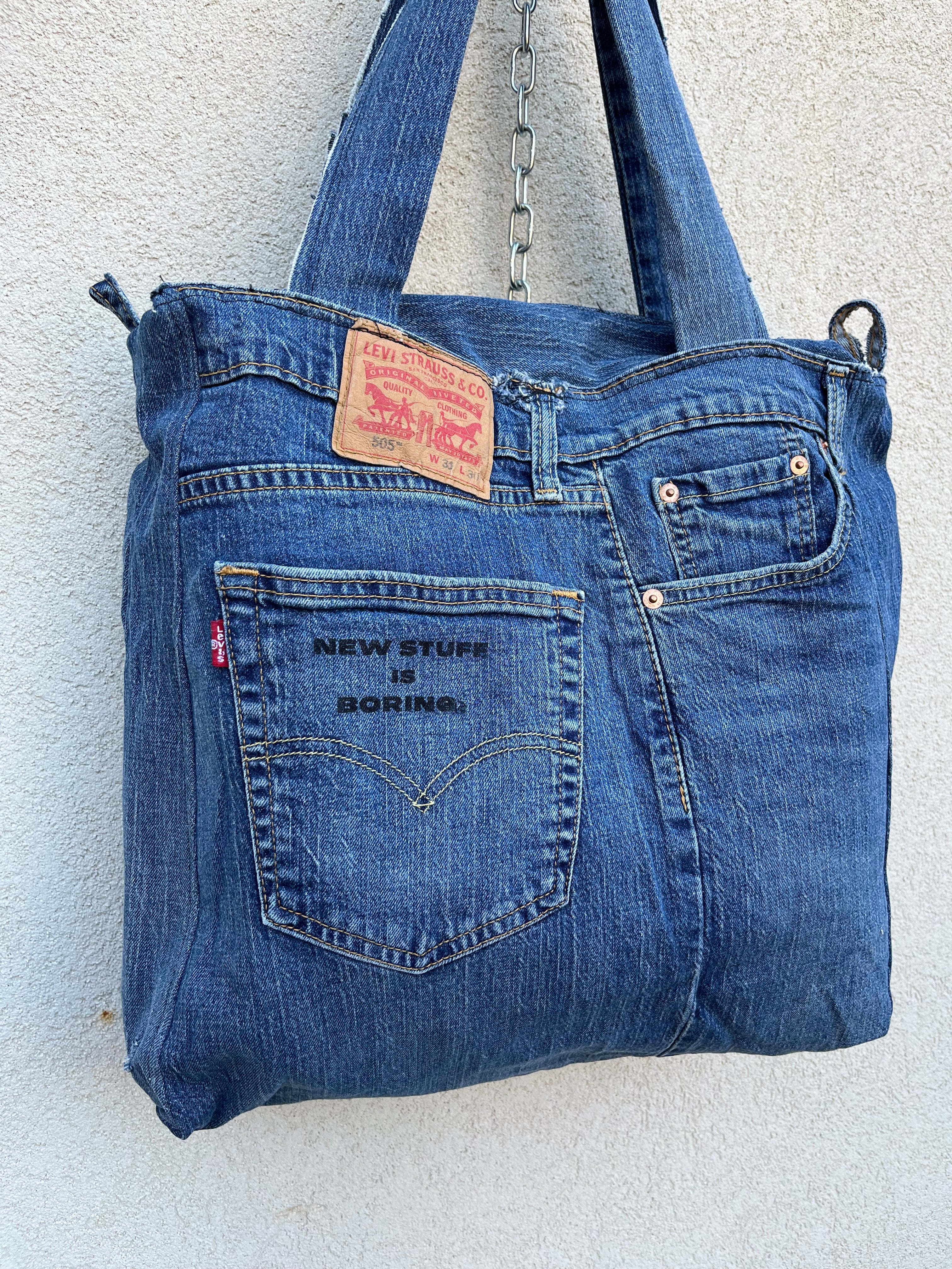 UPCYCLeD. Denim Bag