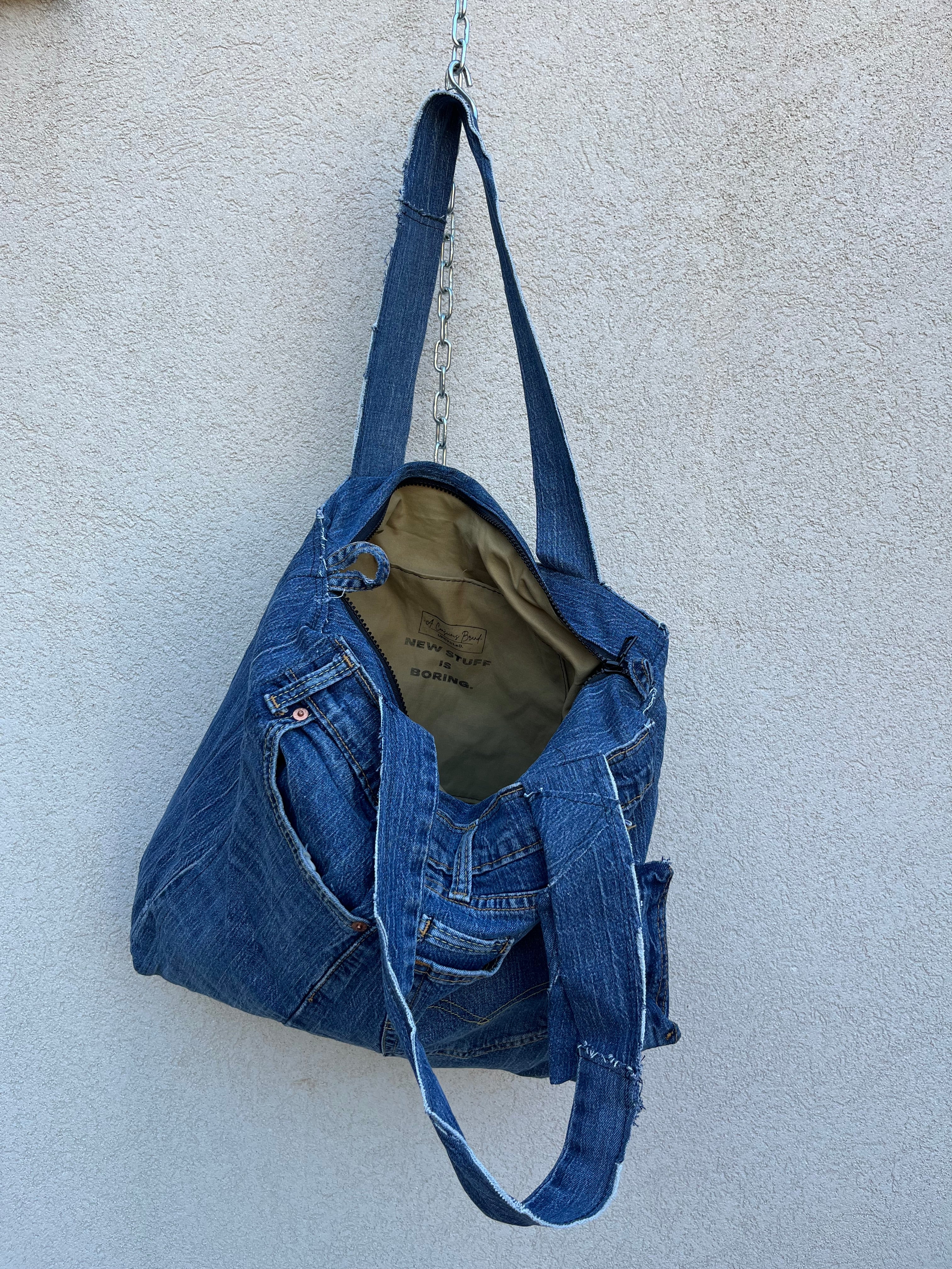 UPCYCLeD. Denim Bag