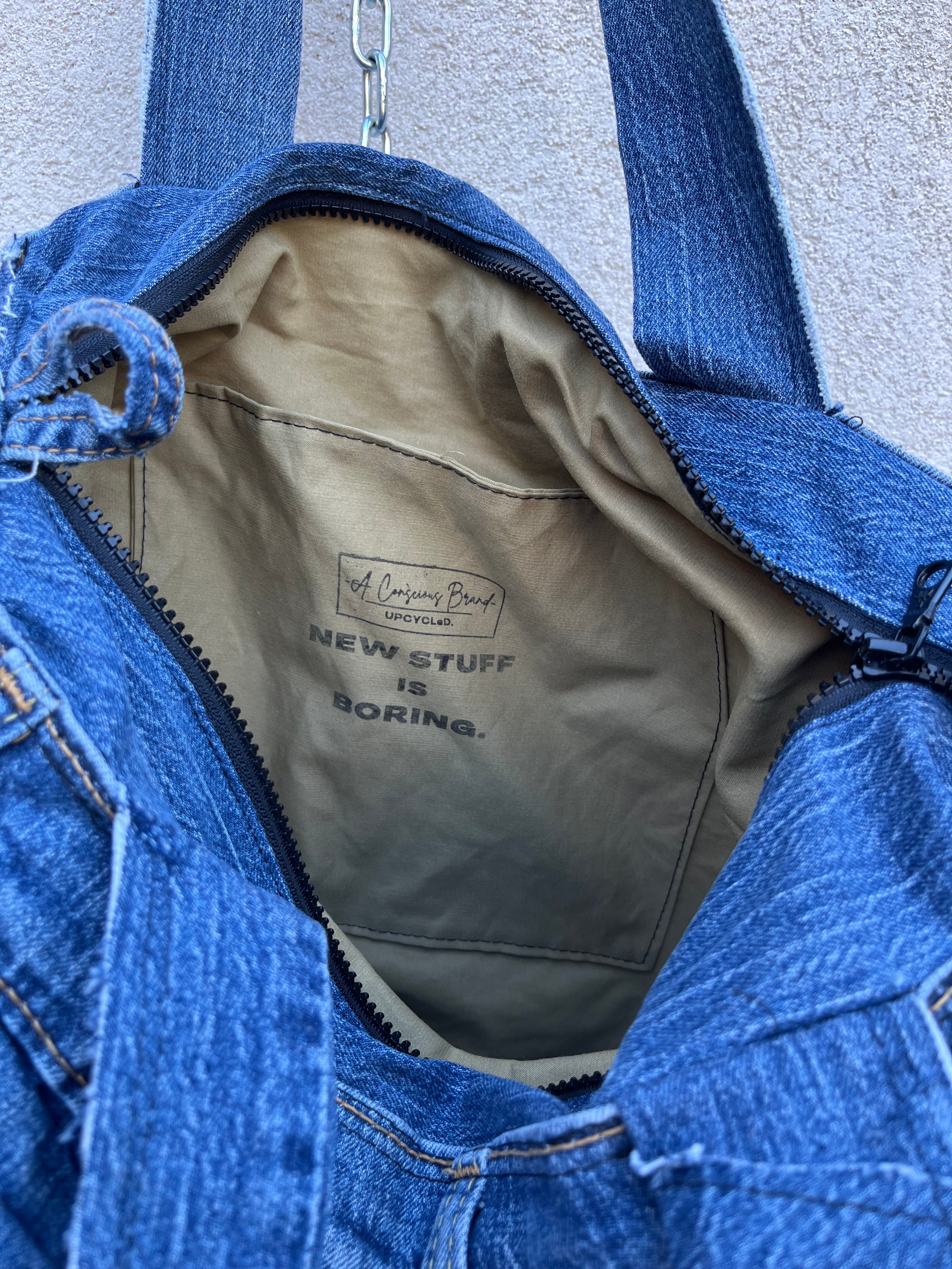 UPCYCLeD. Denim Bag