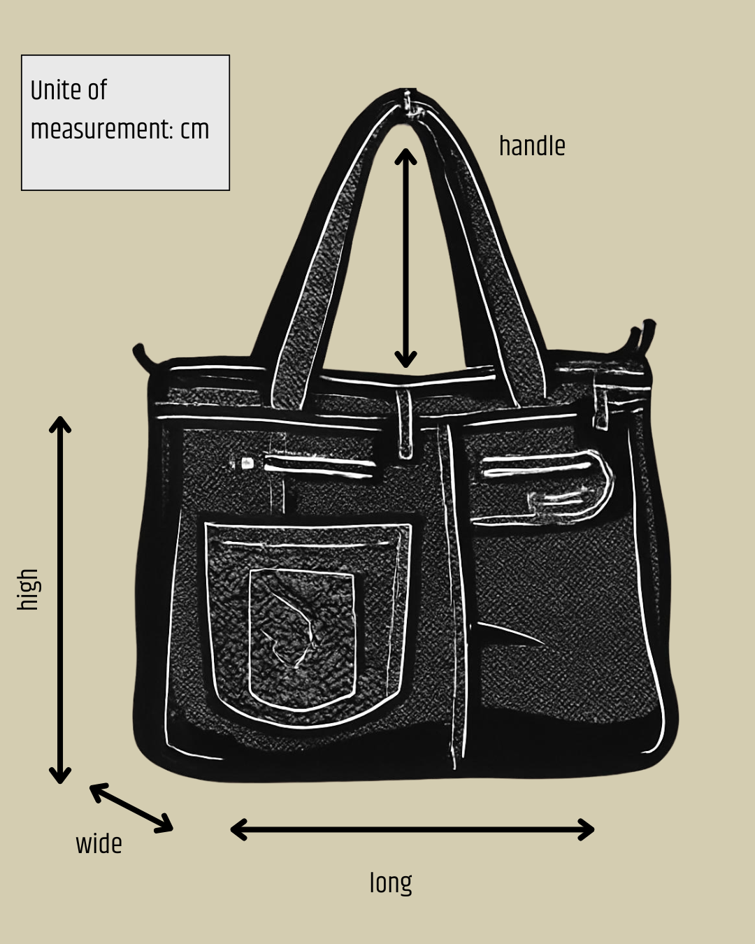 UPCYCLeD. Denim Bag
