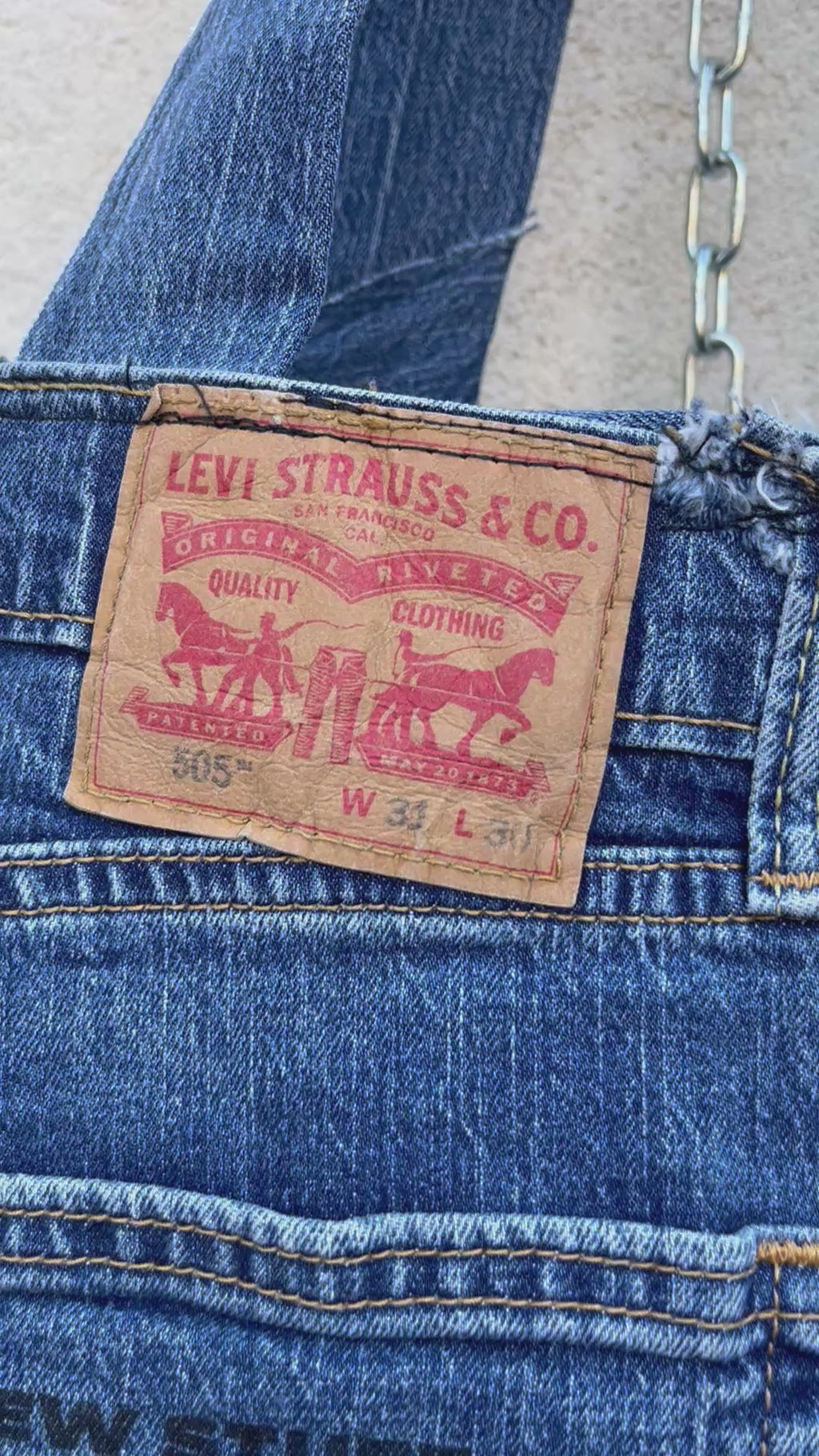 UPCYCLeD. Denim Bag
